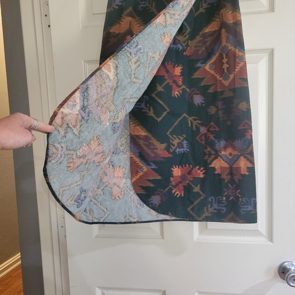 Aztec Retro Wrap Skirt - Picture 2 of 4